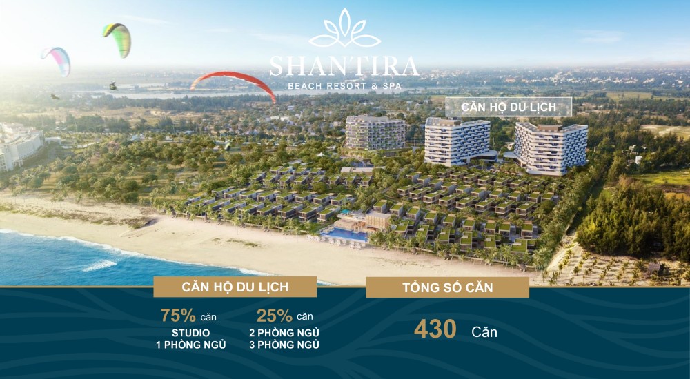 Phối cảnh dự án Shantira Beach Resort & Spa Quảng Nam 