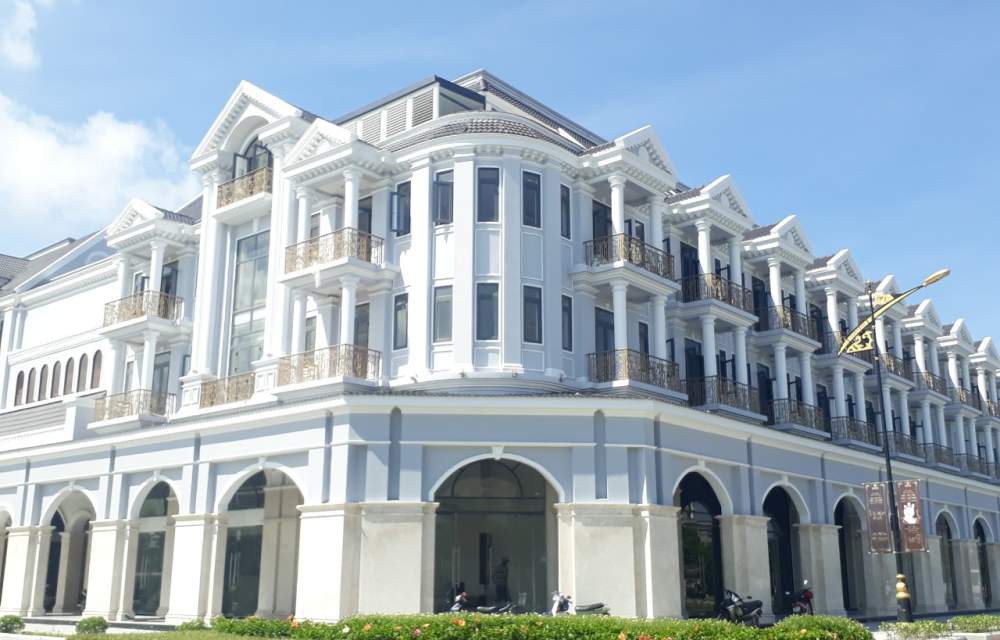 Thiết kế nhà phố dự án Lấn Biển Phú Cường Hoàng Gia
