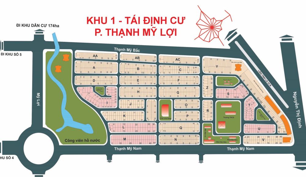 Khu 1 Tái định cư Phường Thạnh Mỹ Lợi