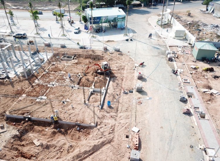 Tiến độ thi công xây dựng Vietsing Phú Chánh - Update ngày 30/04/2020 
