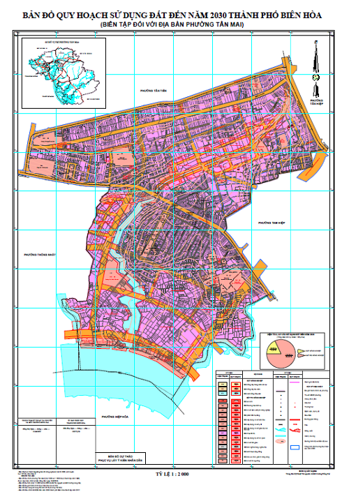 Bản đồ quy hoạch phường Tân Mai