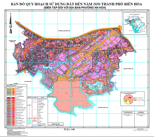 Bản đồ quy hoạch phường An Hoà