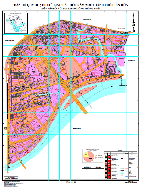 Bản đồ quy hoạch phường Thống Nhất