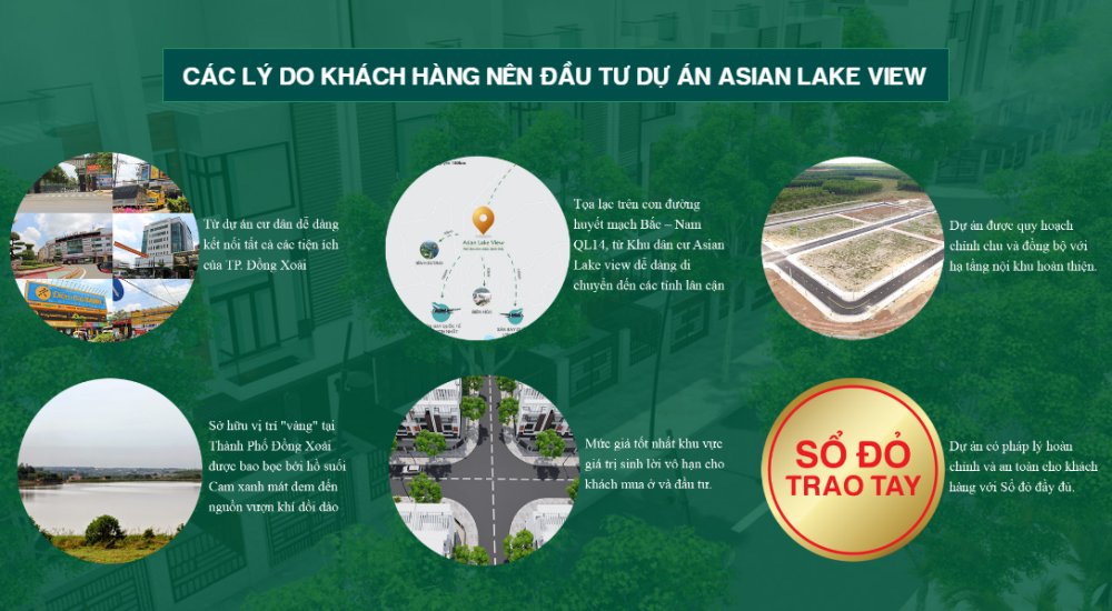 Tiềm năng dự án Asian Lake View Đồng Xoài
