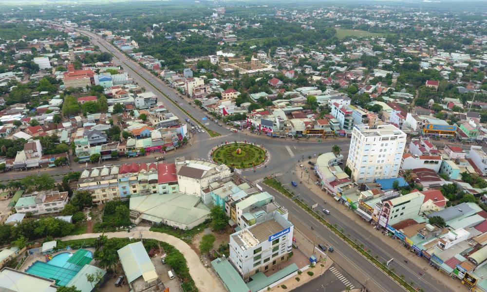 Hạ tầng giao thông Đồng Xoài được đầu tư đồng bộ