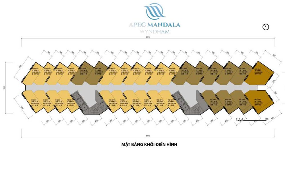 Mặt bằng dự án căn hộ Apec Mandala Wyndham