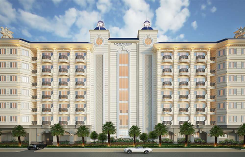 Toàn nhà dự án Lạc Việt Resort & Spa Bình Thuận 