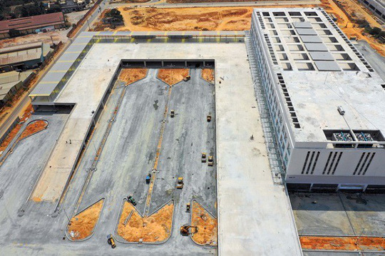 Cập nhật tiến độ bến xe Miền Đông sau 2 năm