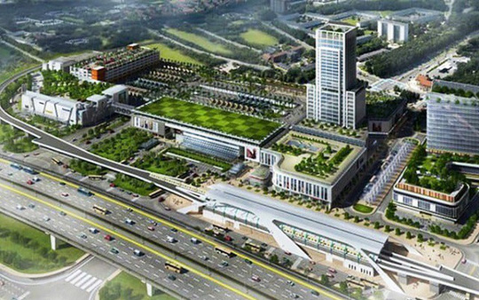 Phối cảnh Bến xe miền Đông mới.